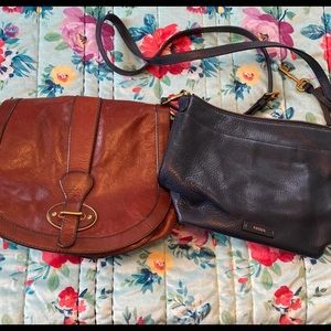 Fossil Crossbody bundle